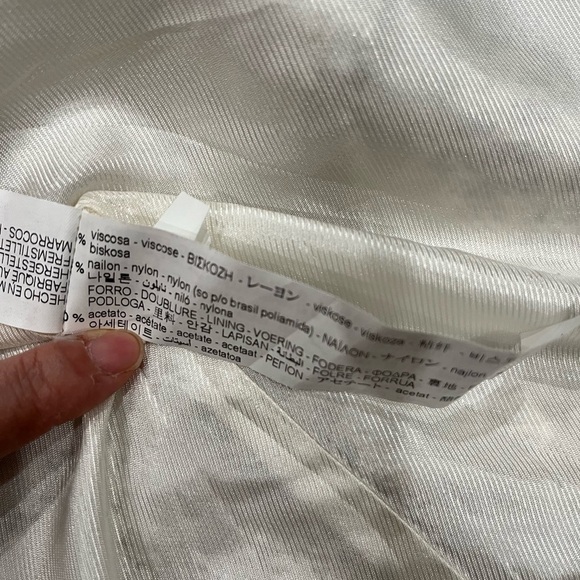 [S] Zara Women Double-breasted tweed Blazer - Picture 11 of 12